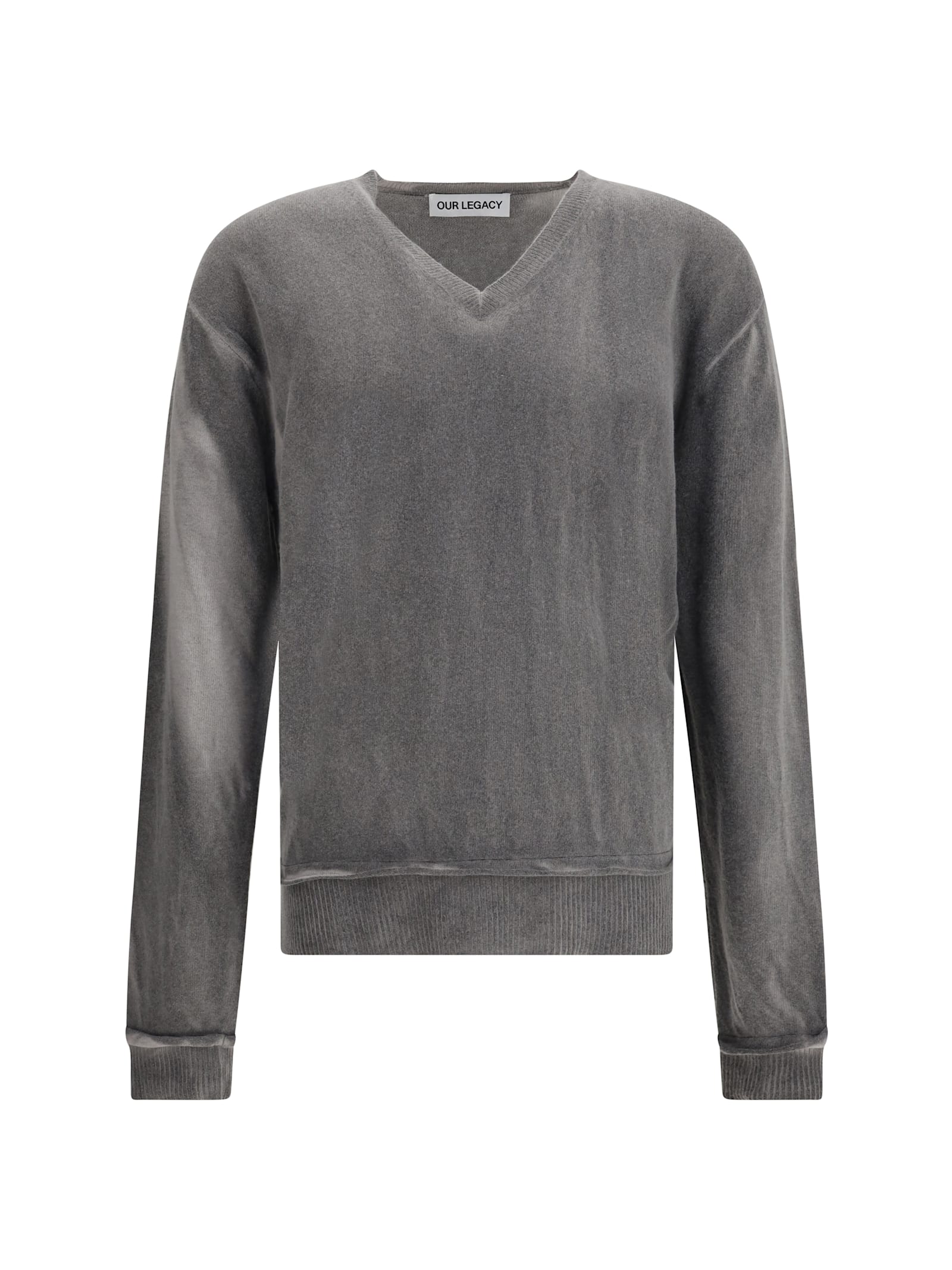 Our Legacy V Neck Grey Sweater