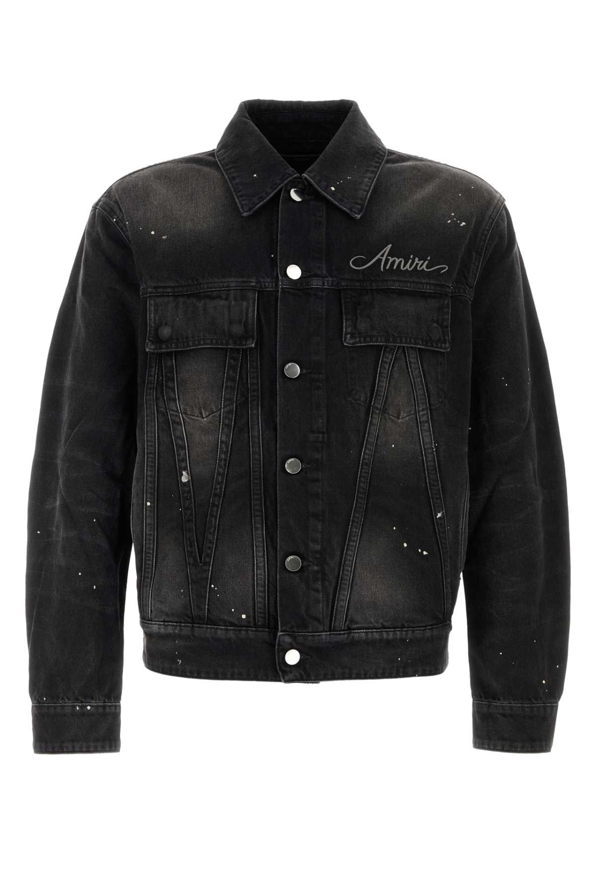 AMIRI Black Denim Jacket