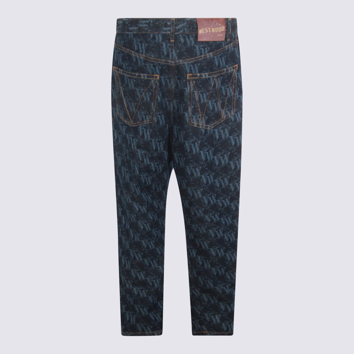 Vivienne Westwood Blue Cotton Jeans