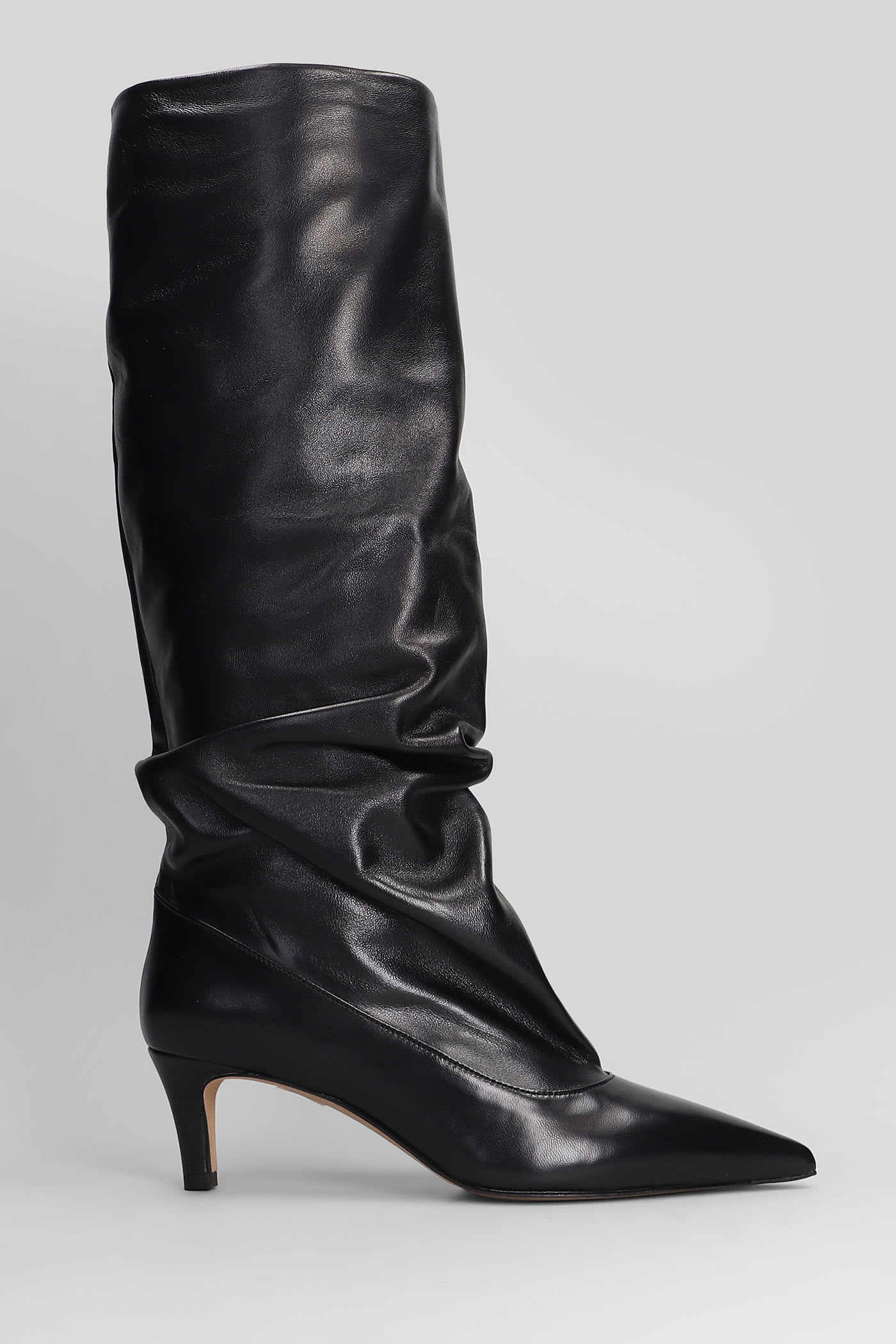 The Seller High Heels Boots In Black Leather