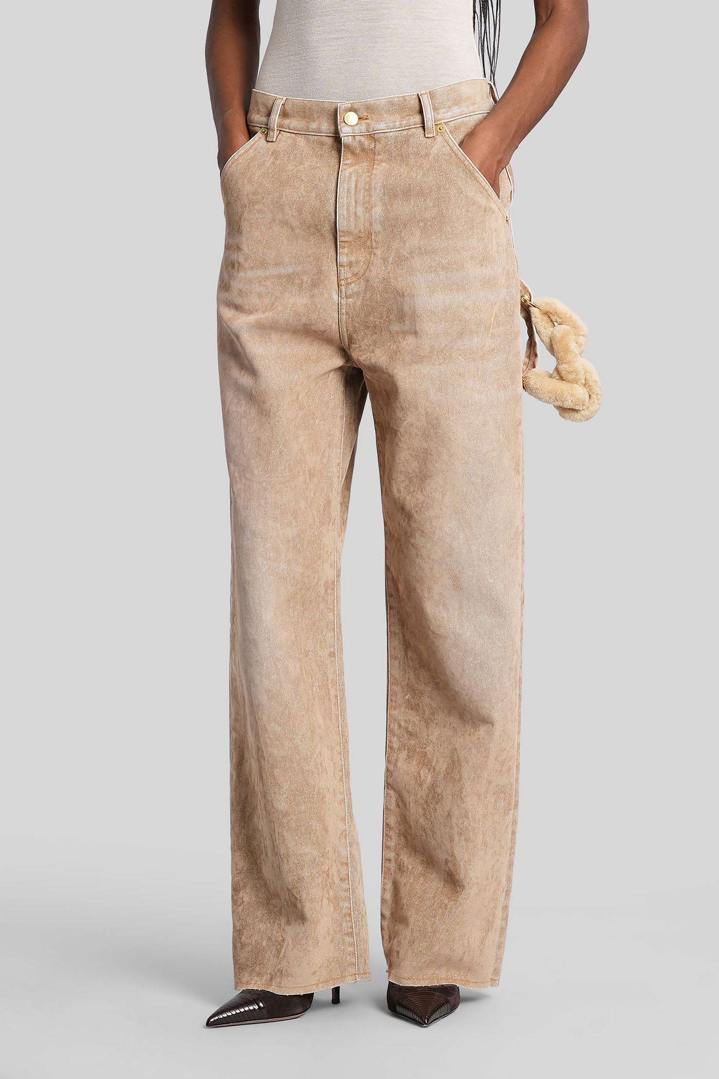 DARKPARK Lisa Jeans In Beige Denim