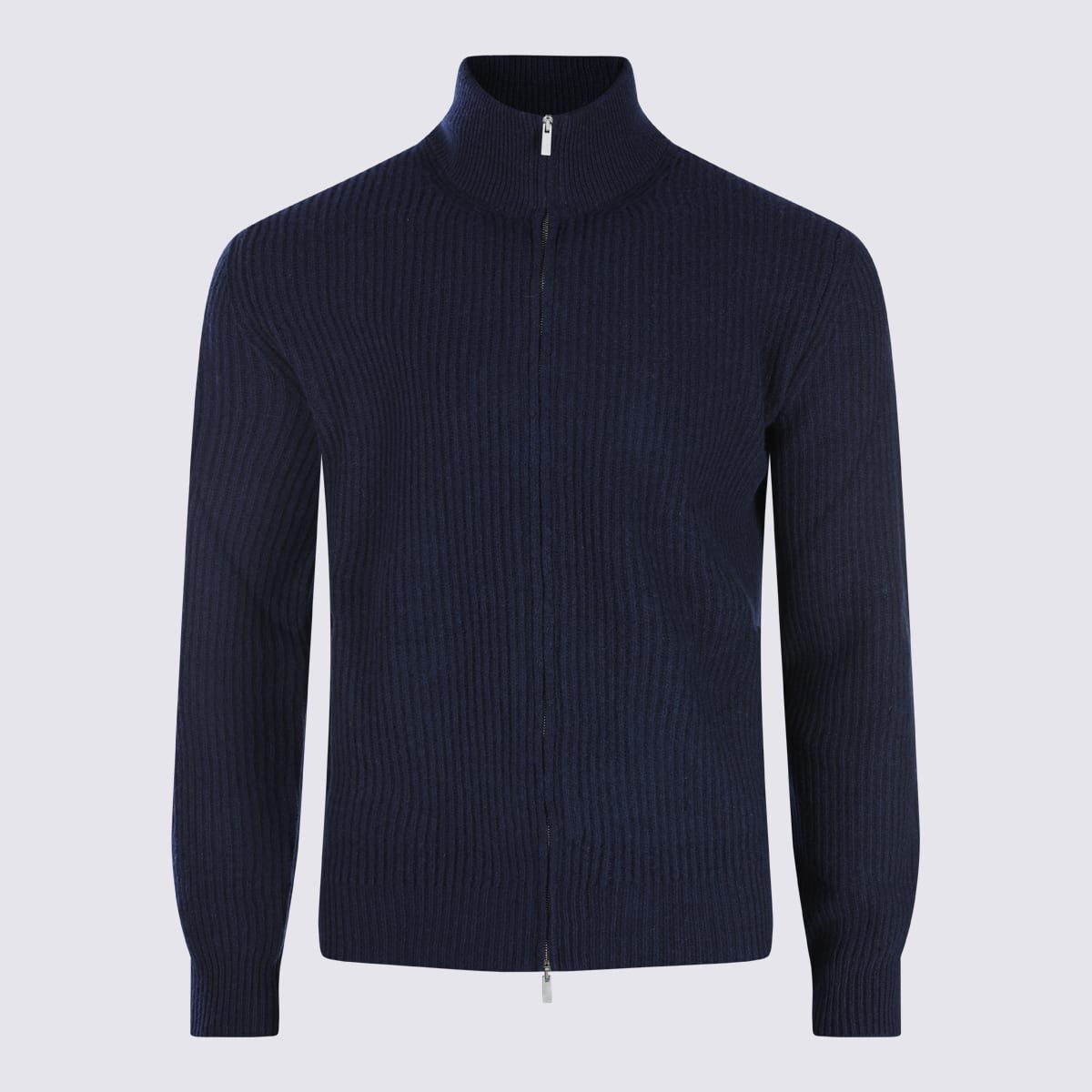 Lardini Dark Blue Virgin Wool Knitwear