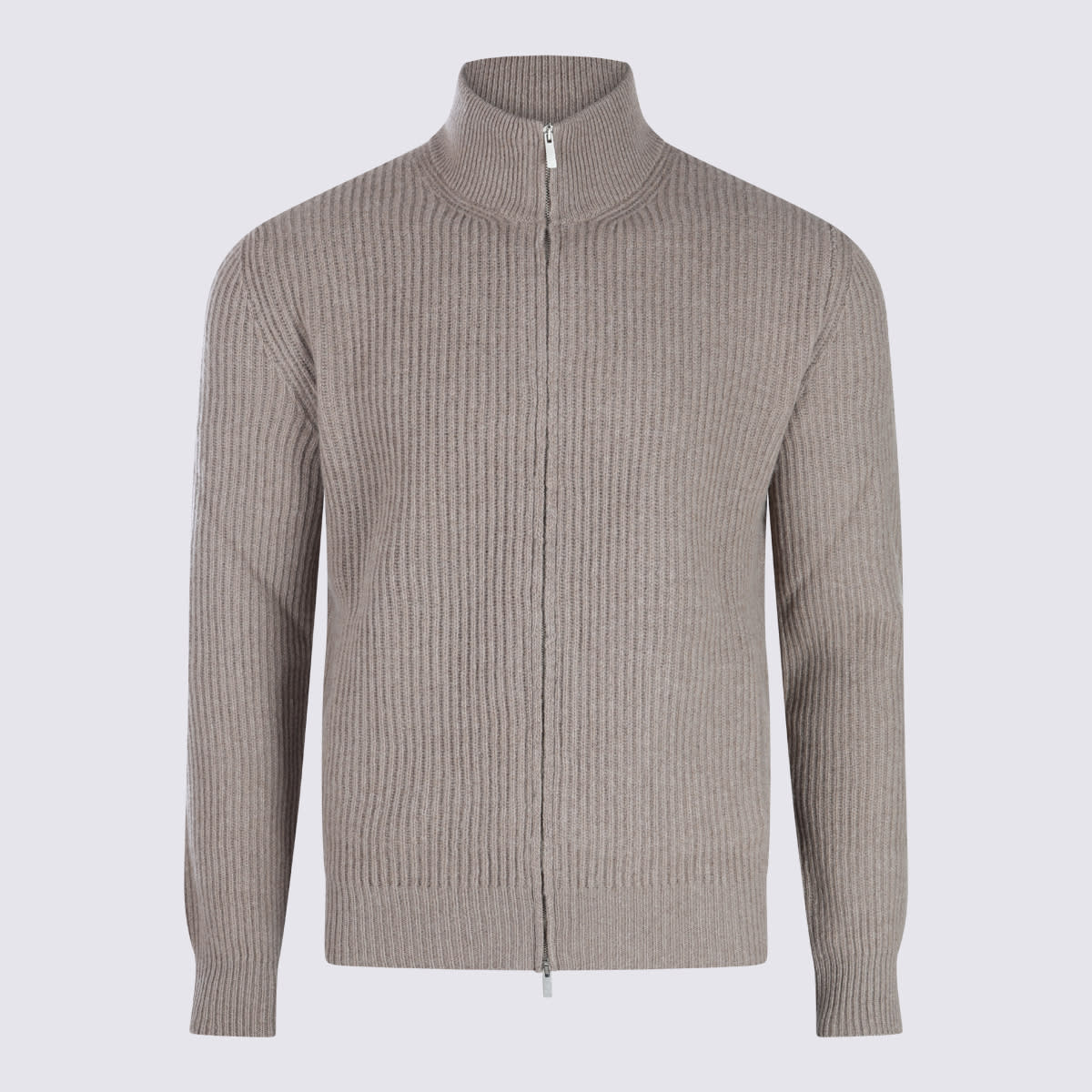 Lardini Grey Virgin Wool Knitwear