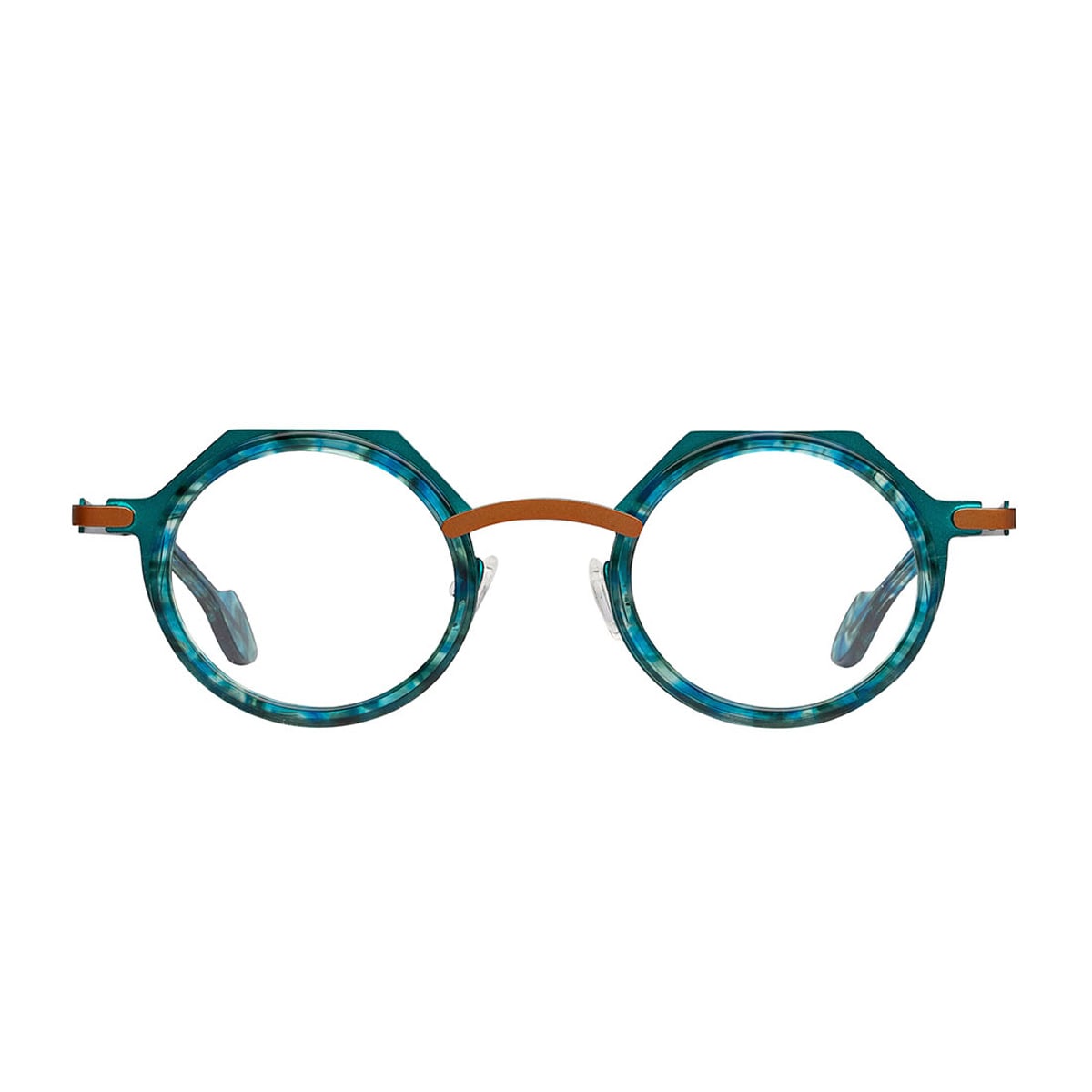 Matttew Ippon 105 Verde Smeraldo Marrone Glasses