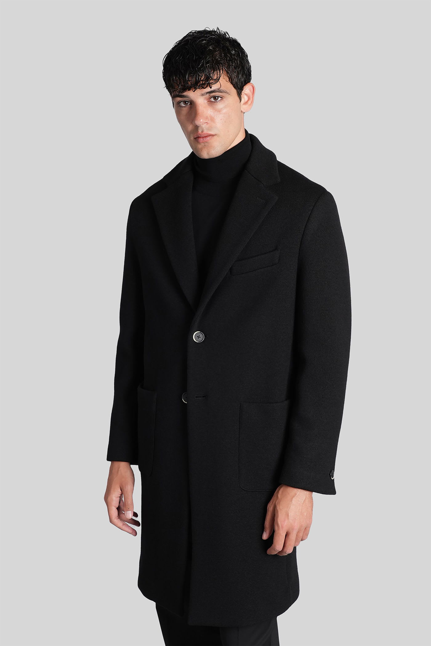 Barena Baron In Black Wool