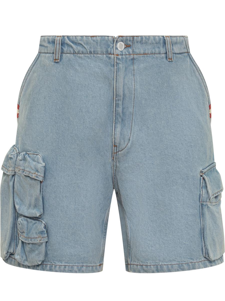 Amish Jeans Cargo Bermuda Shorts