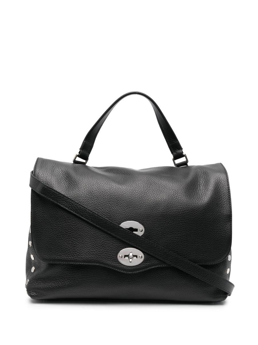 Zanellato Tumbled Leather Medium Postina Daily Day Bags