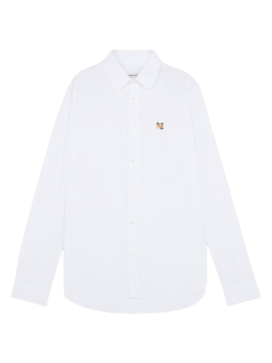 Maison Kitsuné Mini Fox Head Classic Oxford Shirt Clothing