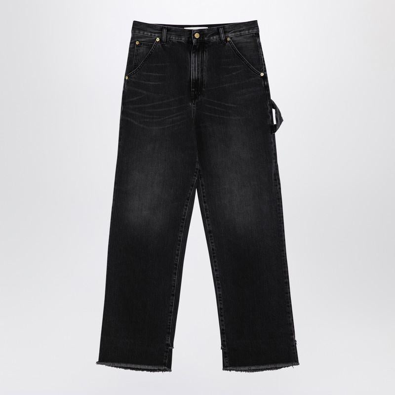 Darkpark Wide Washed Denim Jeans