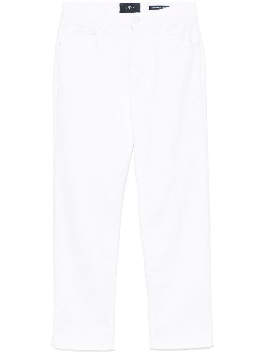 7 For All Mankind Calie Straight Ankle Jeans Clothing