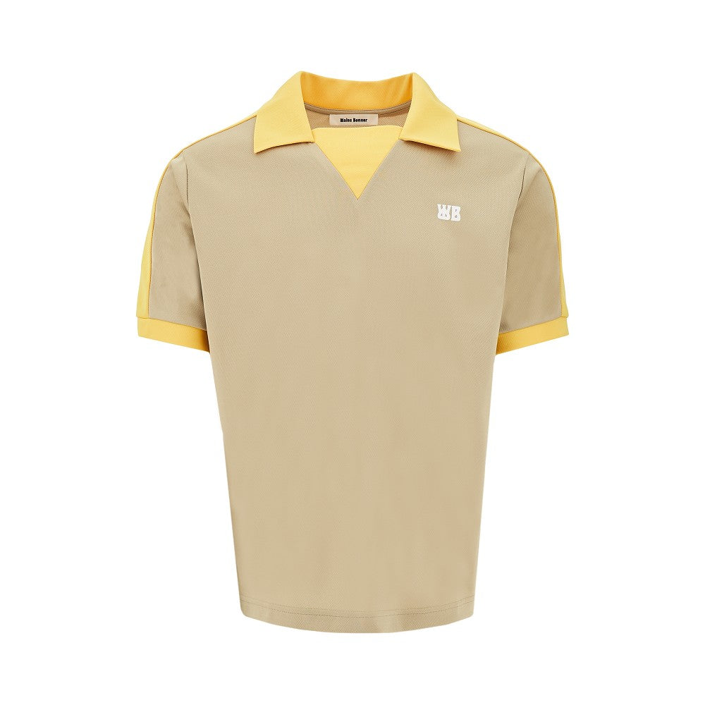 WALES BONNER Technical jersey Home polo shirt Man L