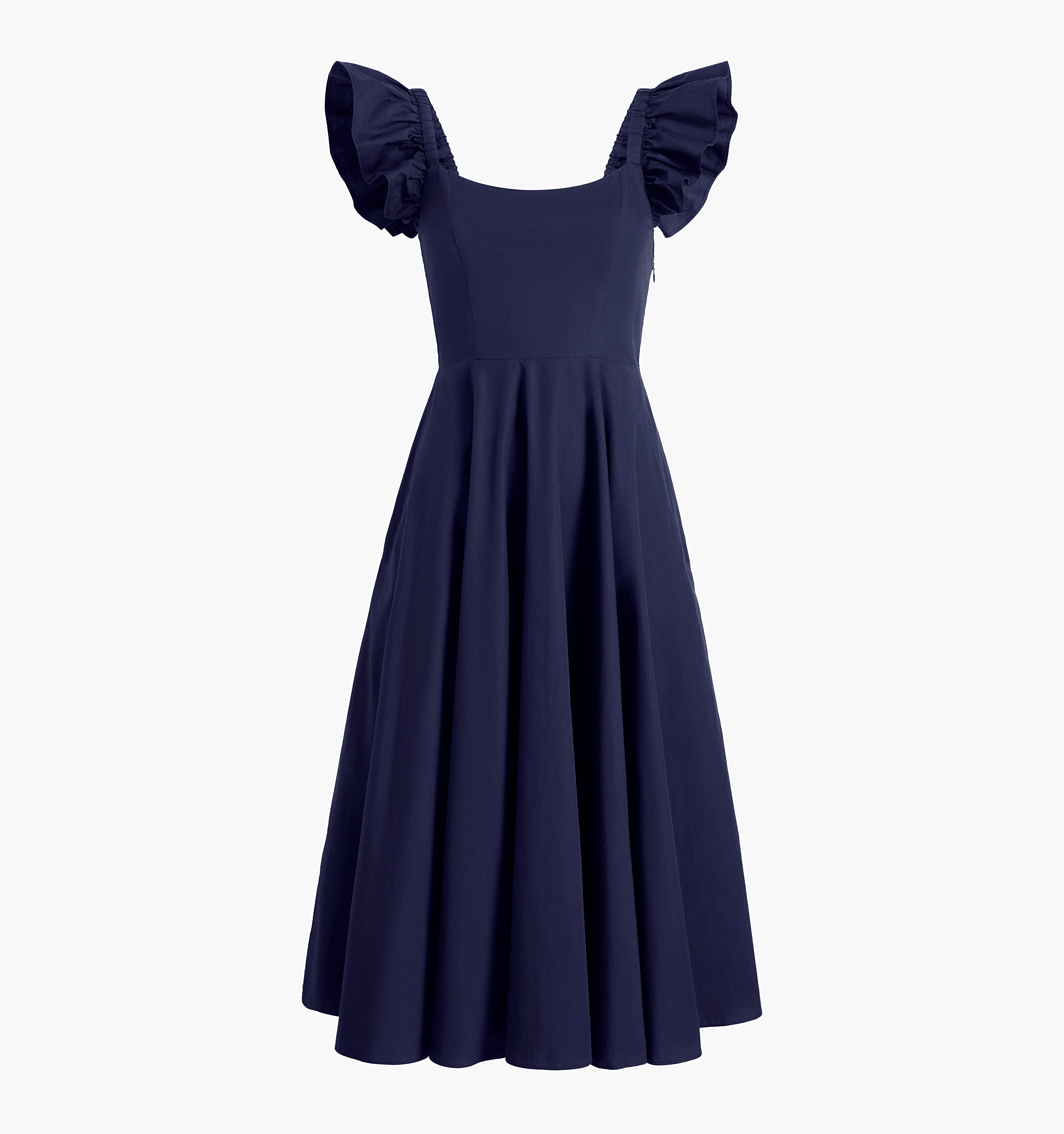The Daphne Dress | Navy Cotton