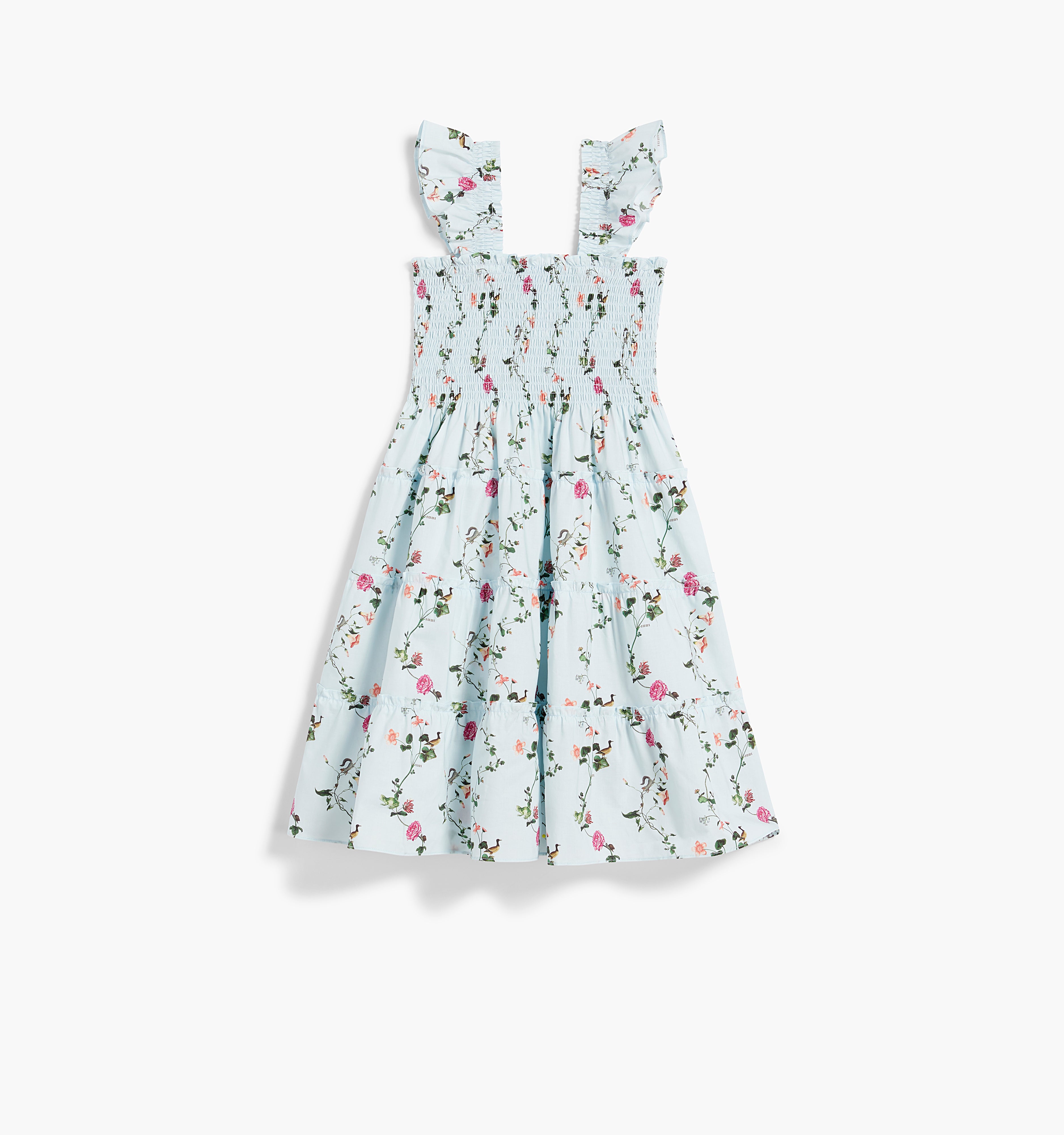 The Tiny Ellie Nap Dress | Pond Floral Poplin