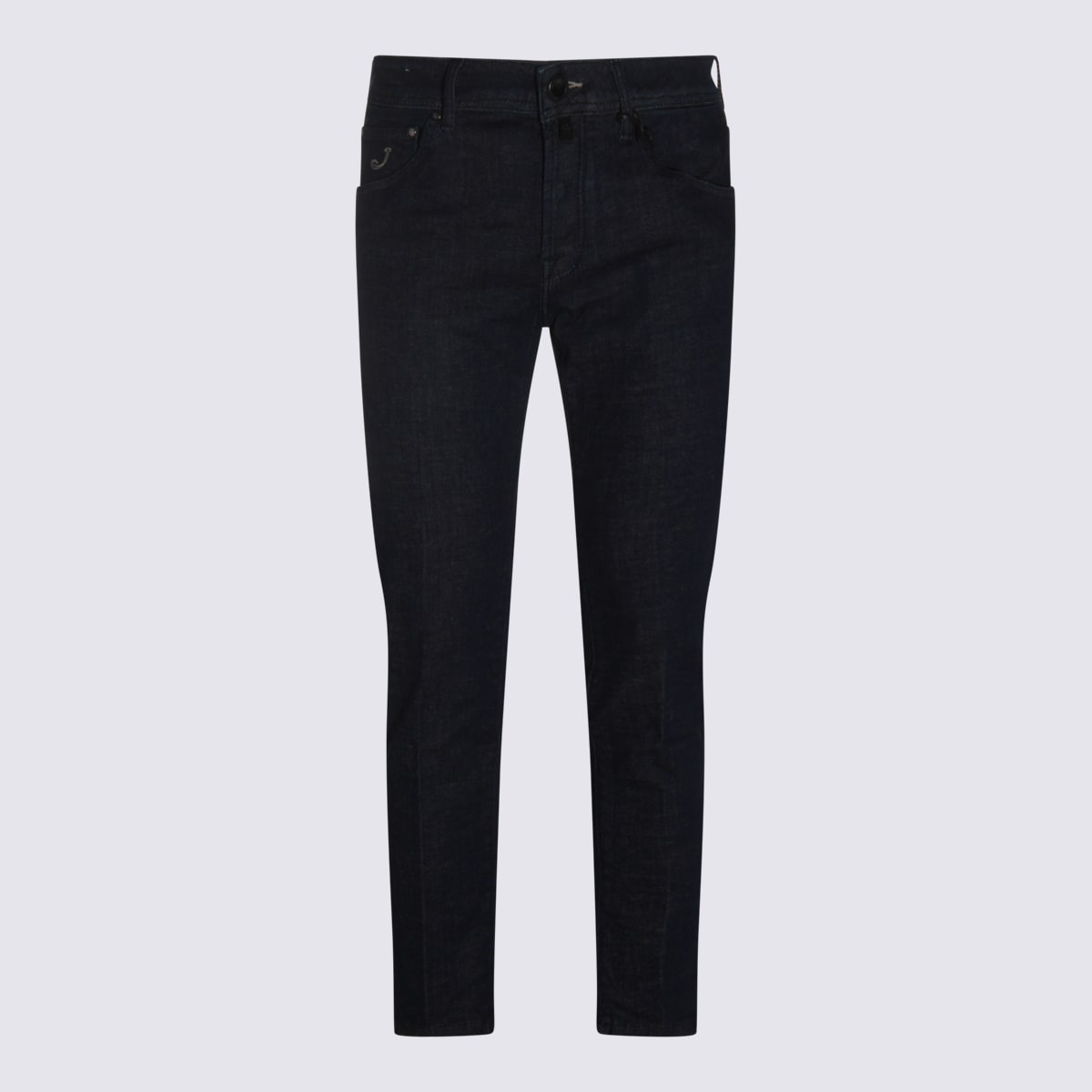 Jacob Cohen Dark Blue Cotton Scott Jeans