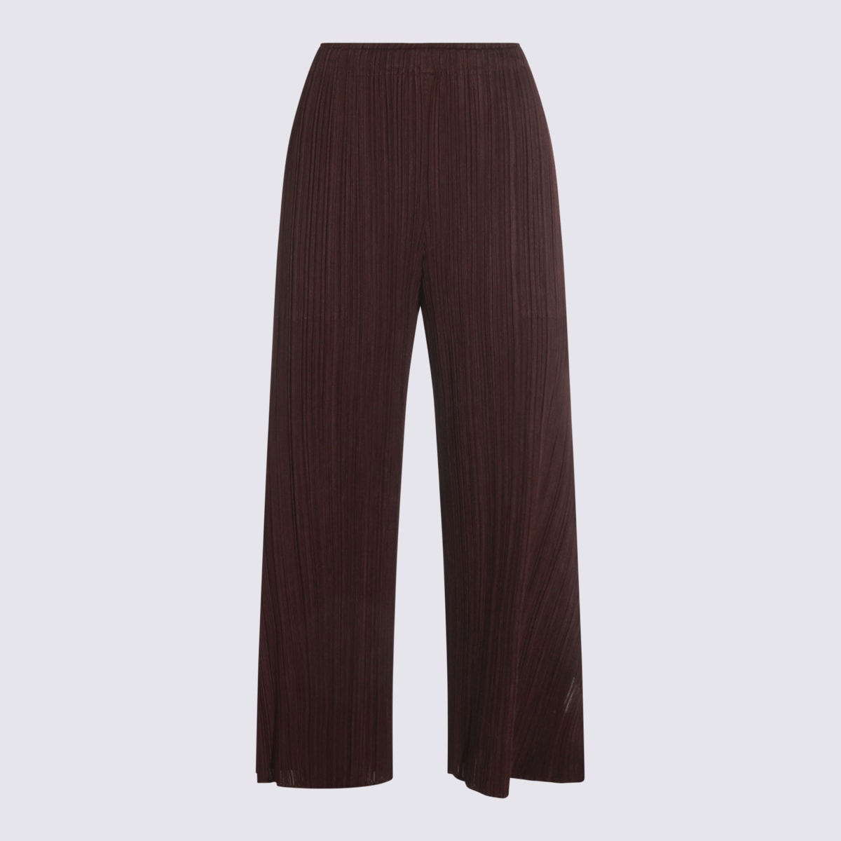 Pleats Please Issey Miyake Dark Brown Pants