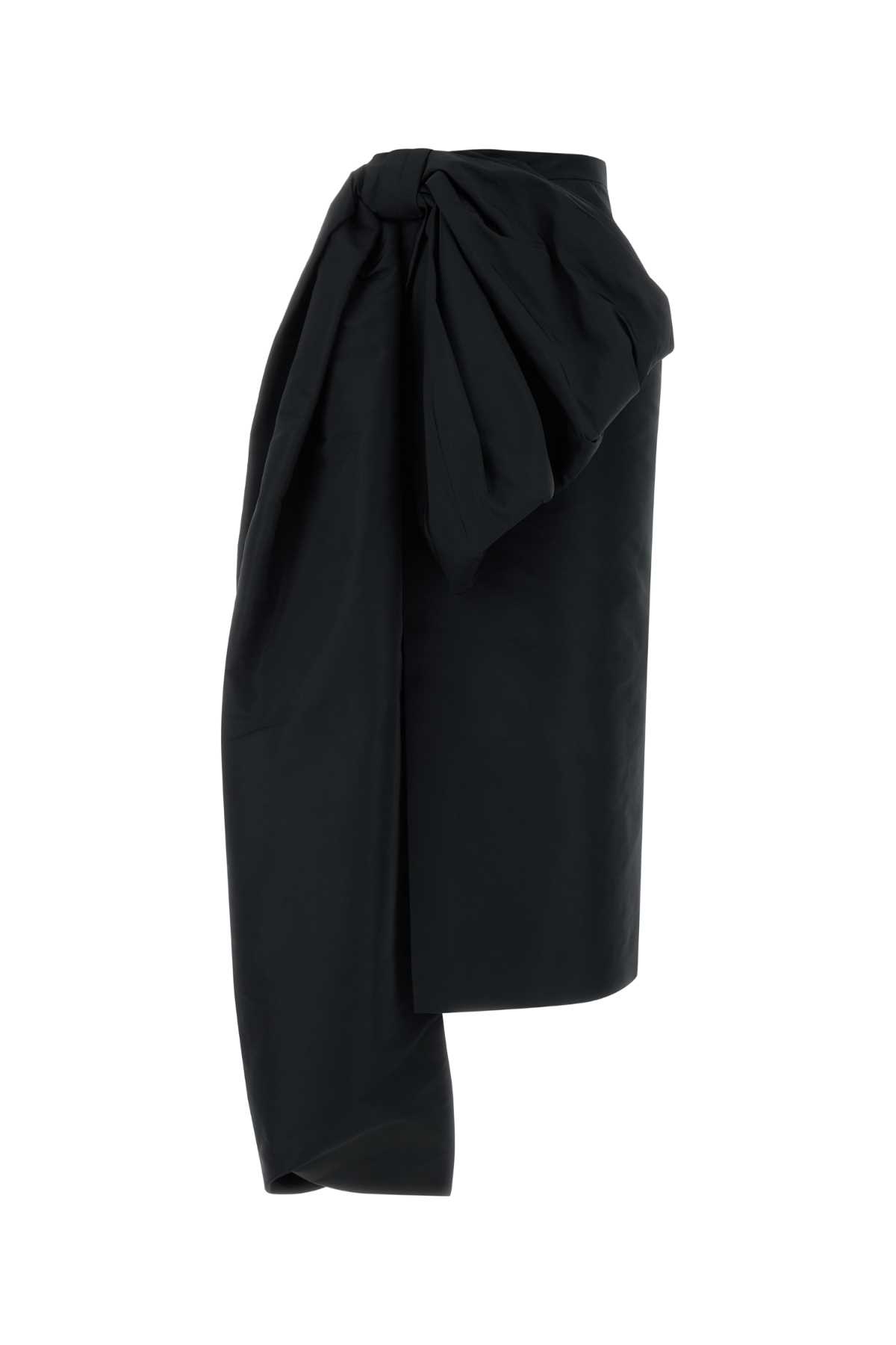 Givenchy Black Faille Skirt