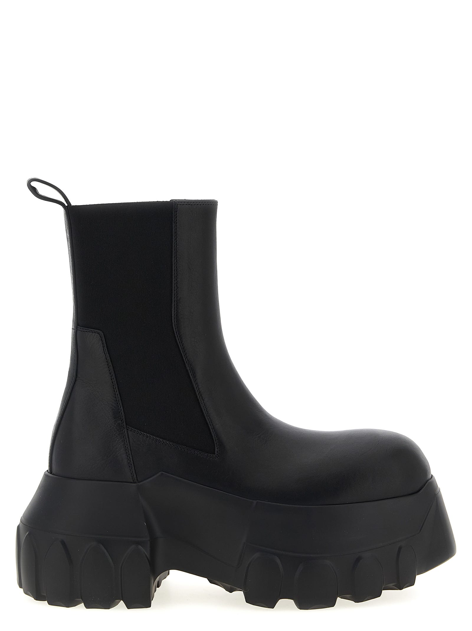 Rick Owens beatle Mega Tractor Ankle Boots