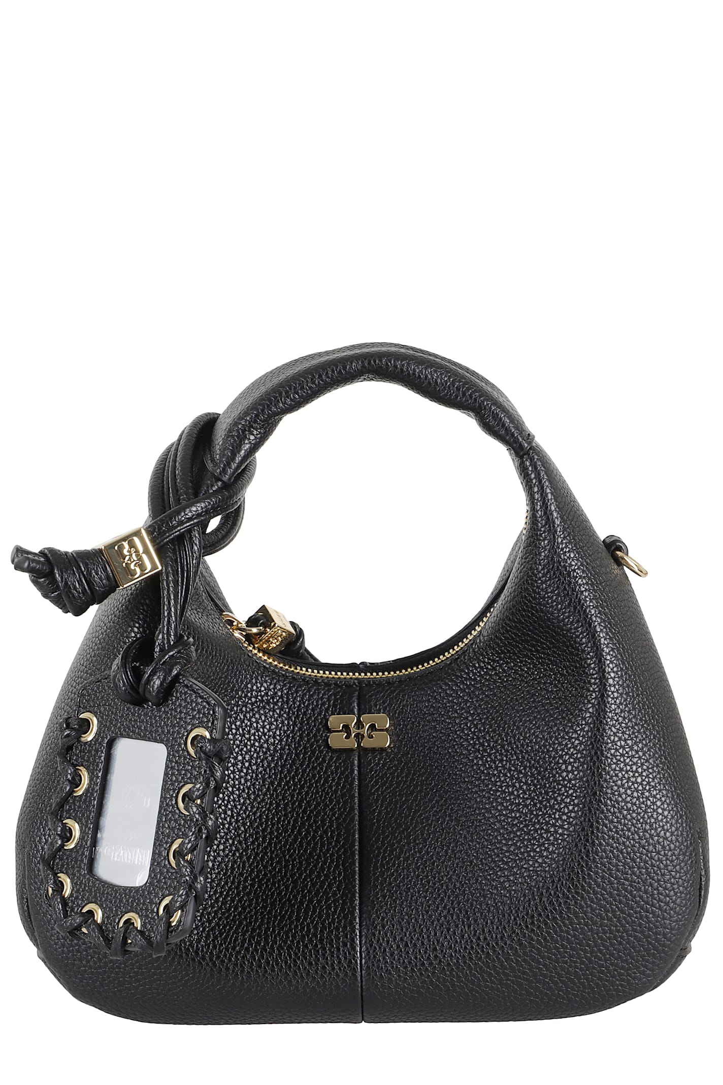 Ganni Hobo Mini Grained