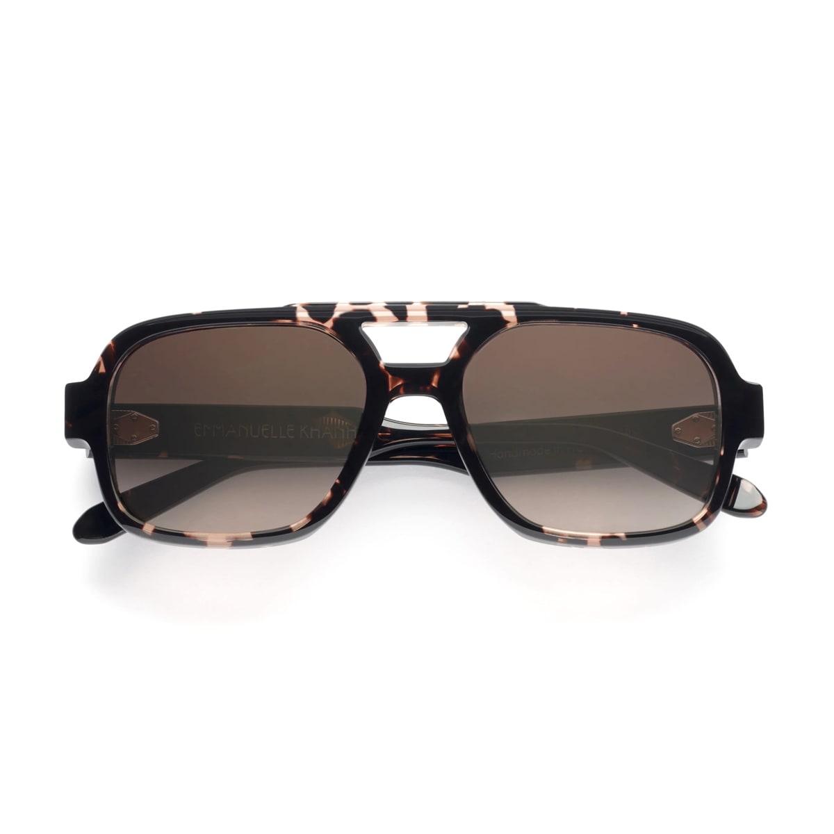 Emmanuelle Khanh Emmanuel Kahn Hero 430 Bio Rose/ Havana Marrone Rosa Sunglasses
