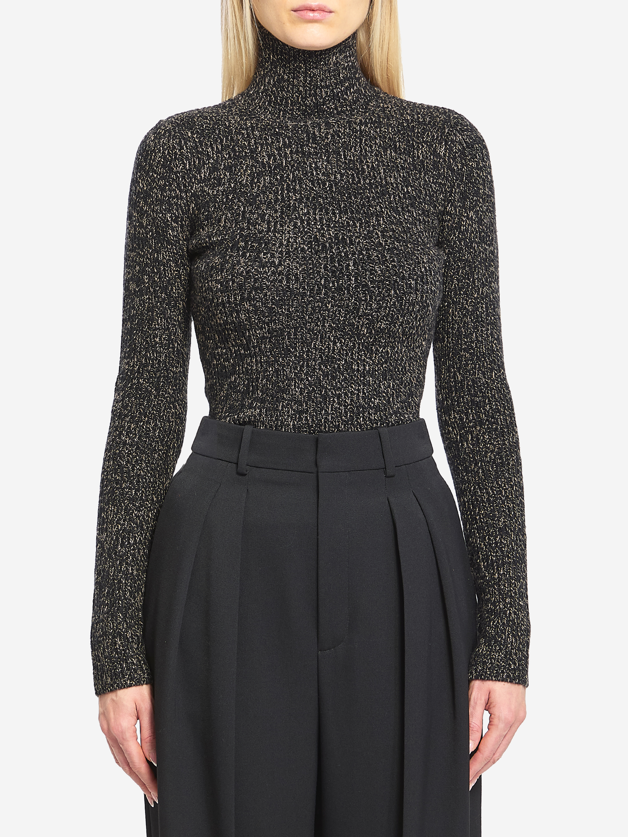 Wool and cashmere sweater