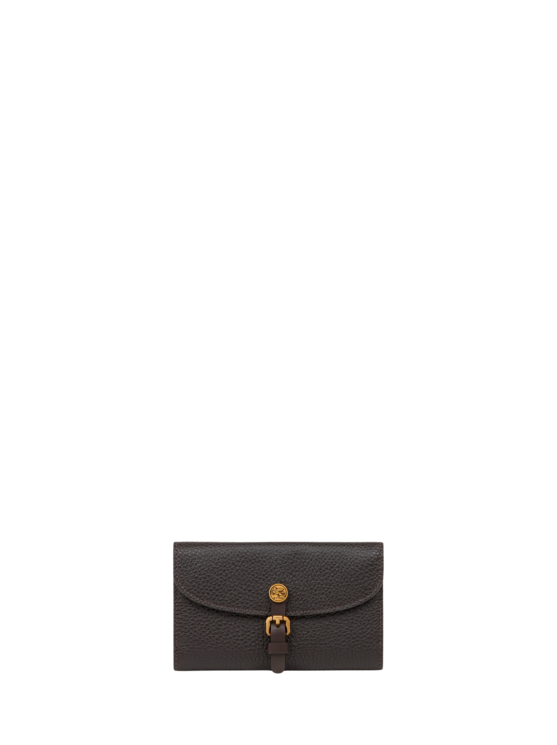 Etro, Portefeuille Pony En Cuir Grainé, Femme, Marron