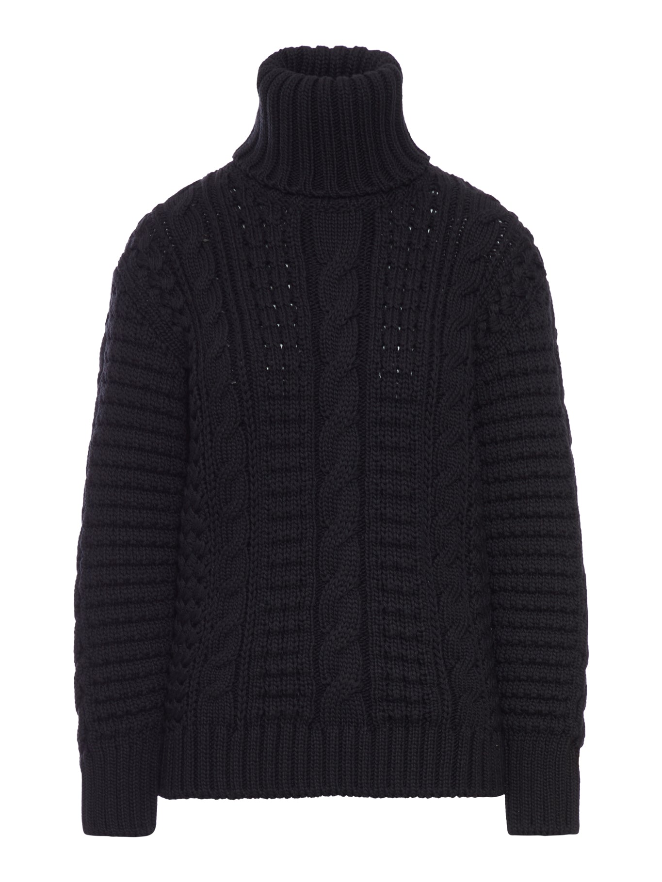 MONCLER X EE72 EDWARD ENNINFUL WOOL TURTLENECK SWEATER - Moncler Genius - Woman