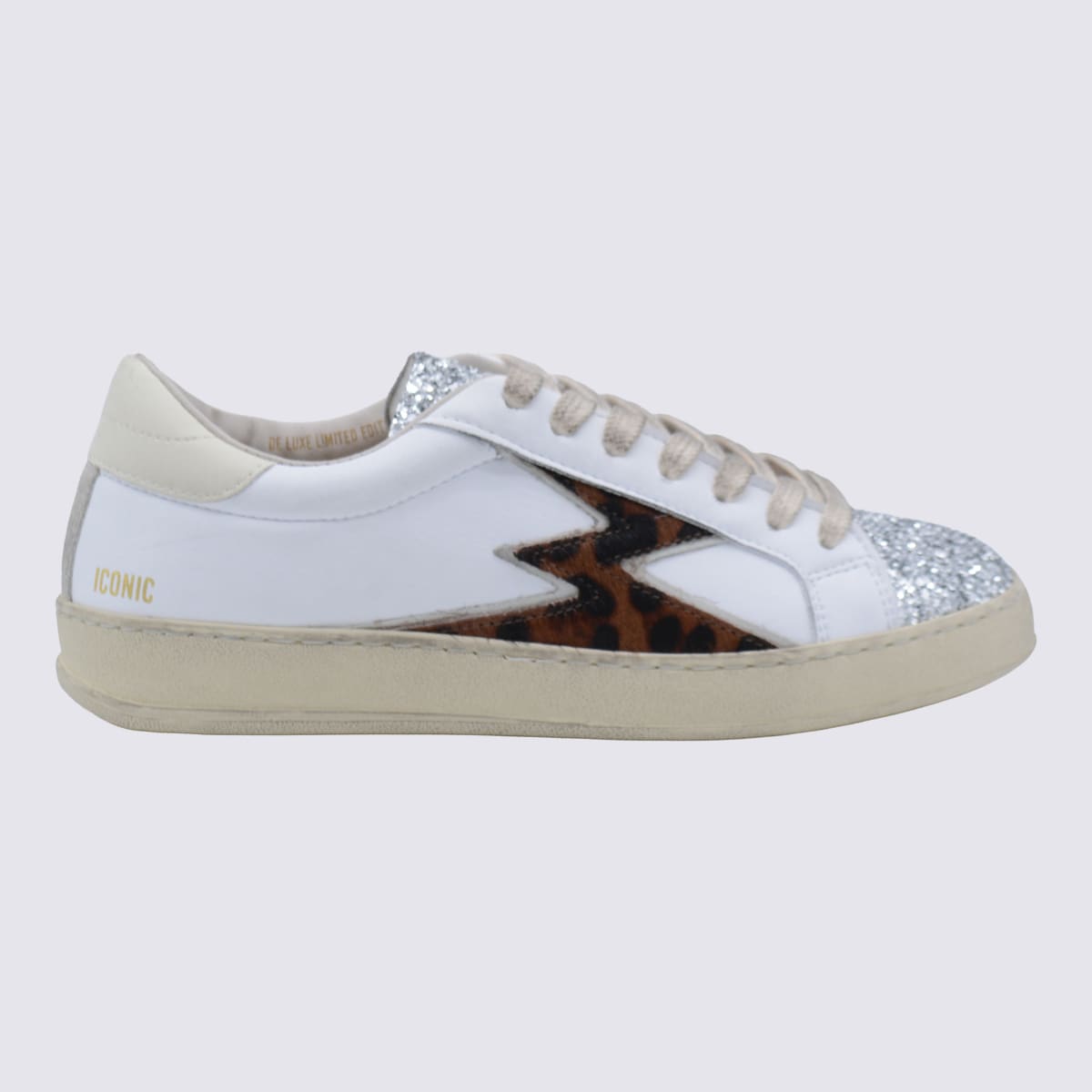 M. O.A. master of arts White Leather Sneakers