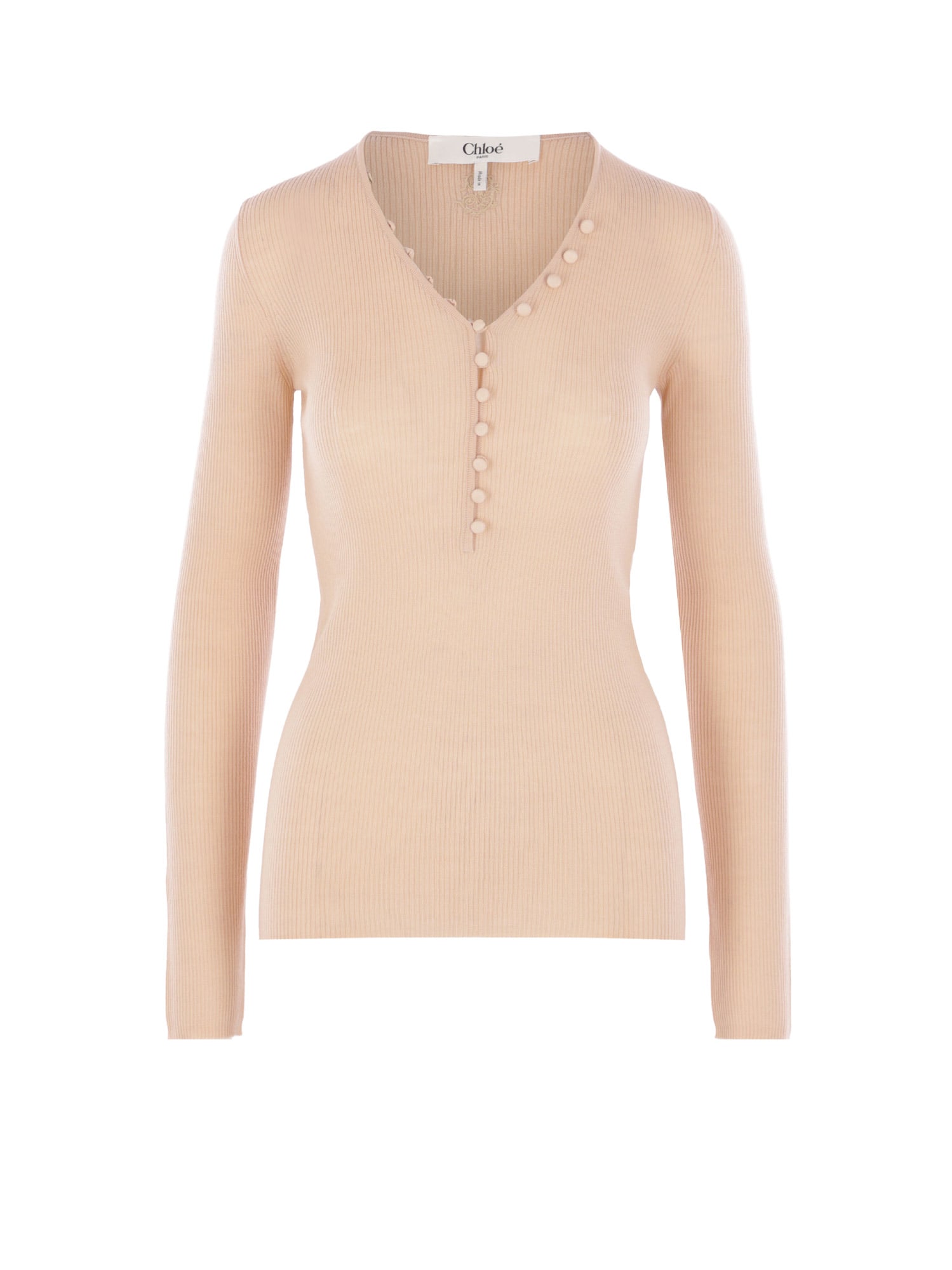 Chloé Ribbed Wool Sweater