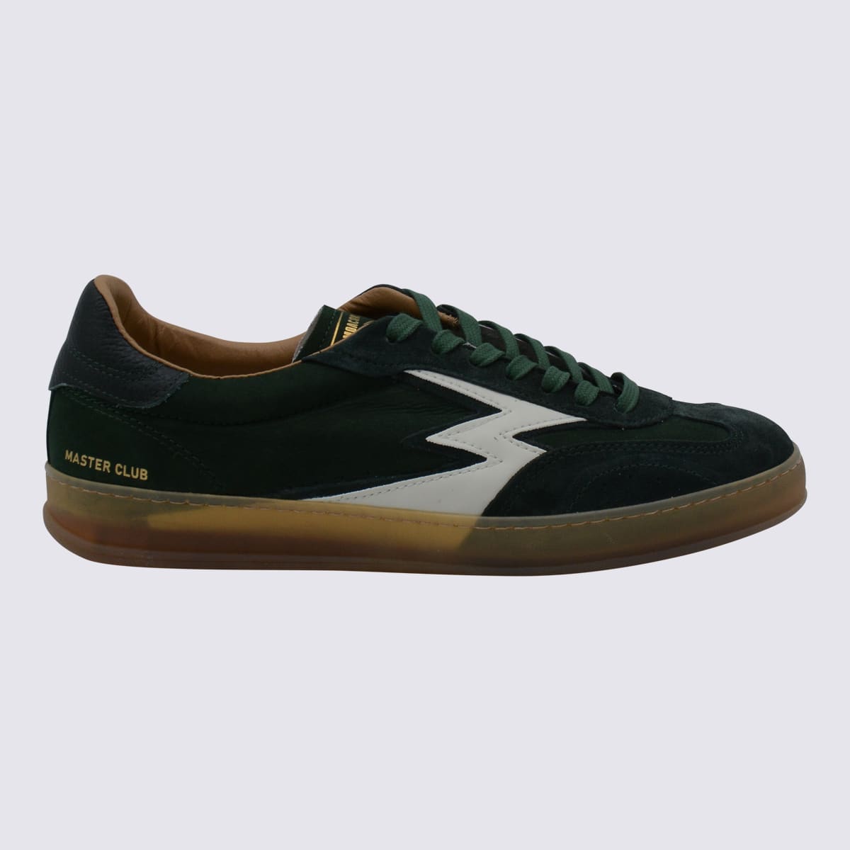 M. O.A. master of arts Dark Green Leather Sneakers