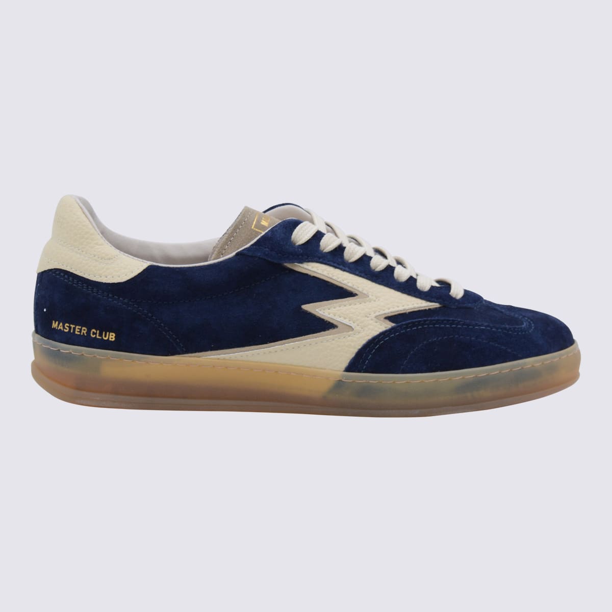 M. O.A. master of arts Navy Leather Sneakers