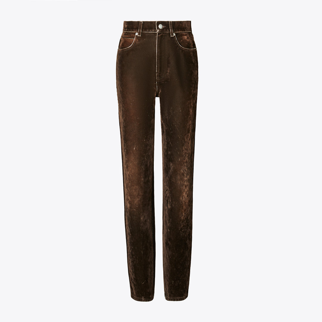 Tory Burch Straight-Leg Jean