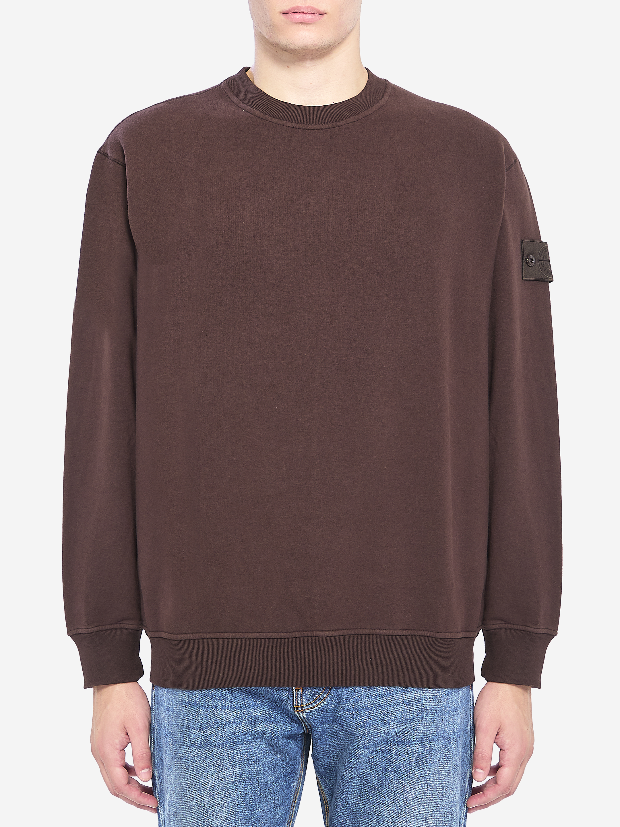 Stretch cotton fleece