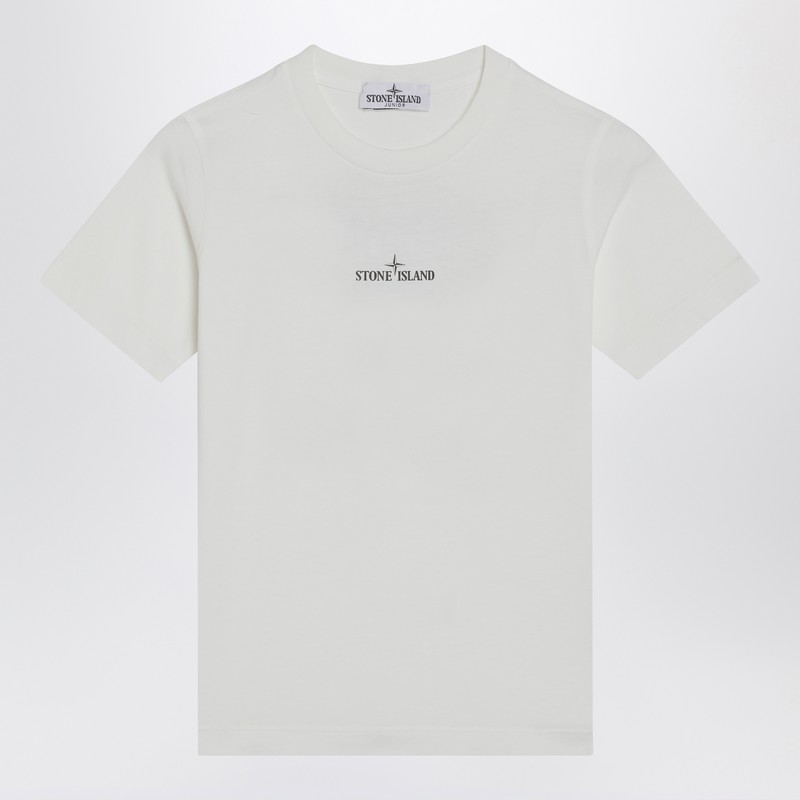 White T-shirt with logo print