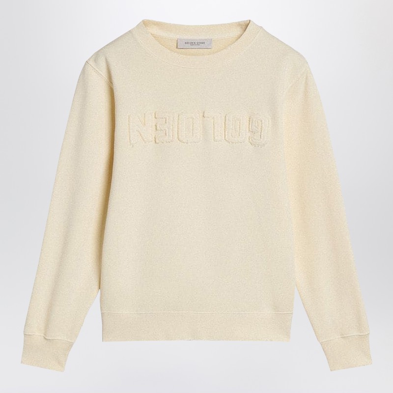 Ivory cotton sweatshirt