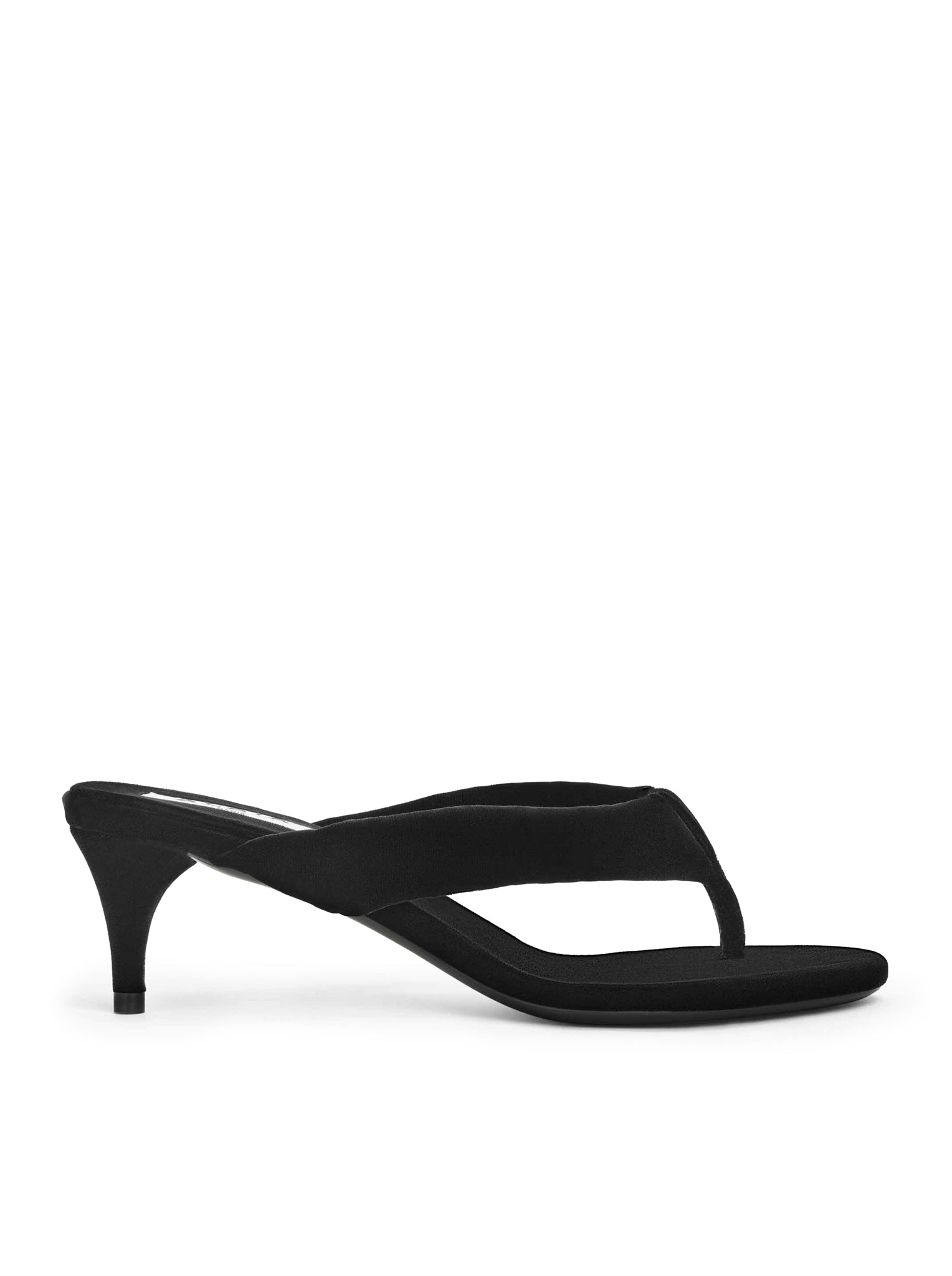 VELVET HEEL FLIP-FLOPS MULE - Alaia - Woman