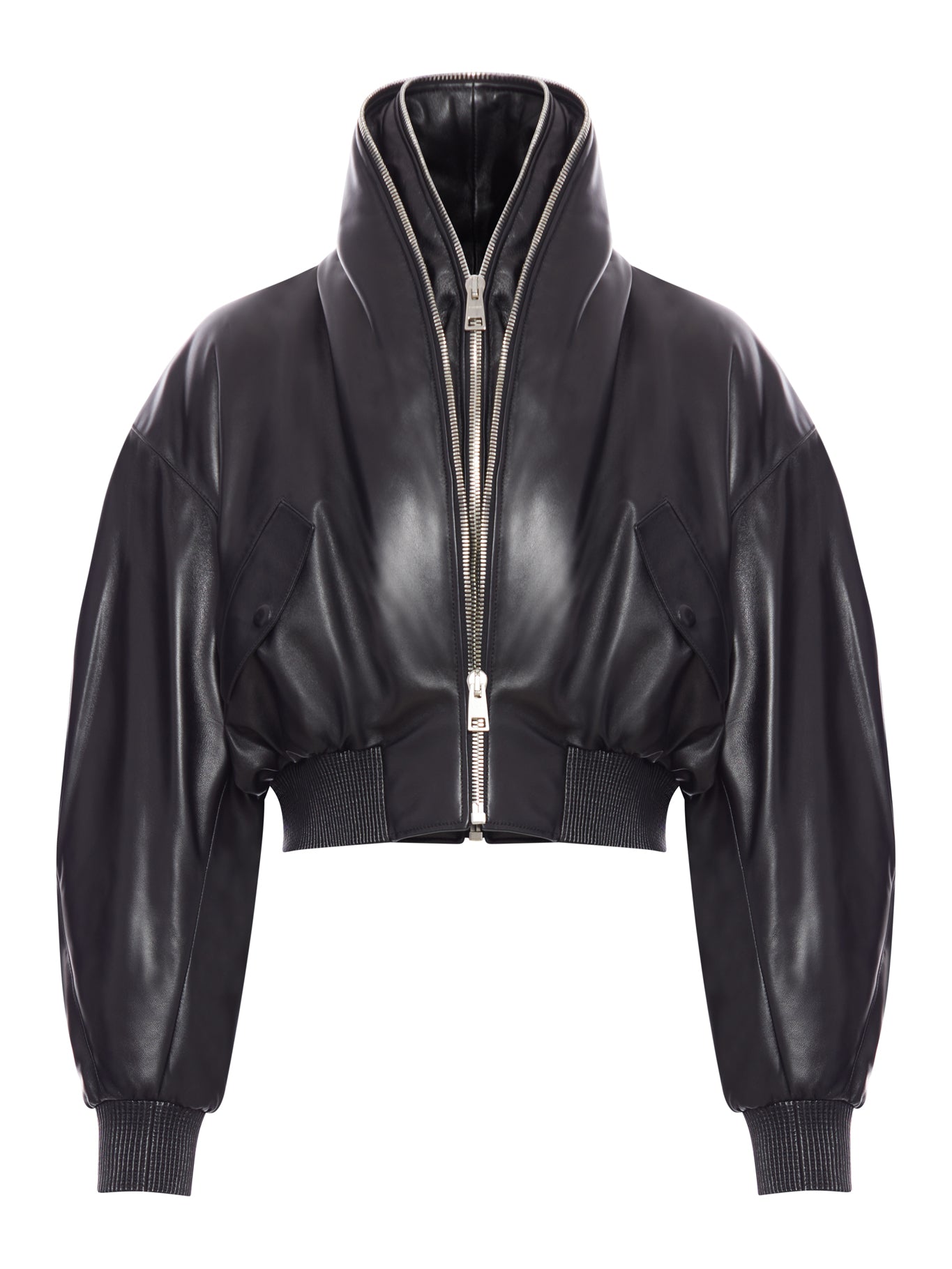 NAPPA BOMBER JACKET WITH SHAWL COLLAR AND ZIP - Givenchy - Woman