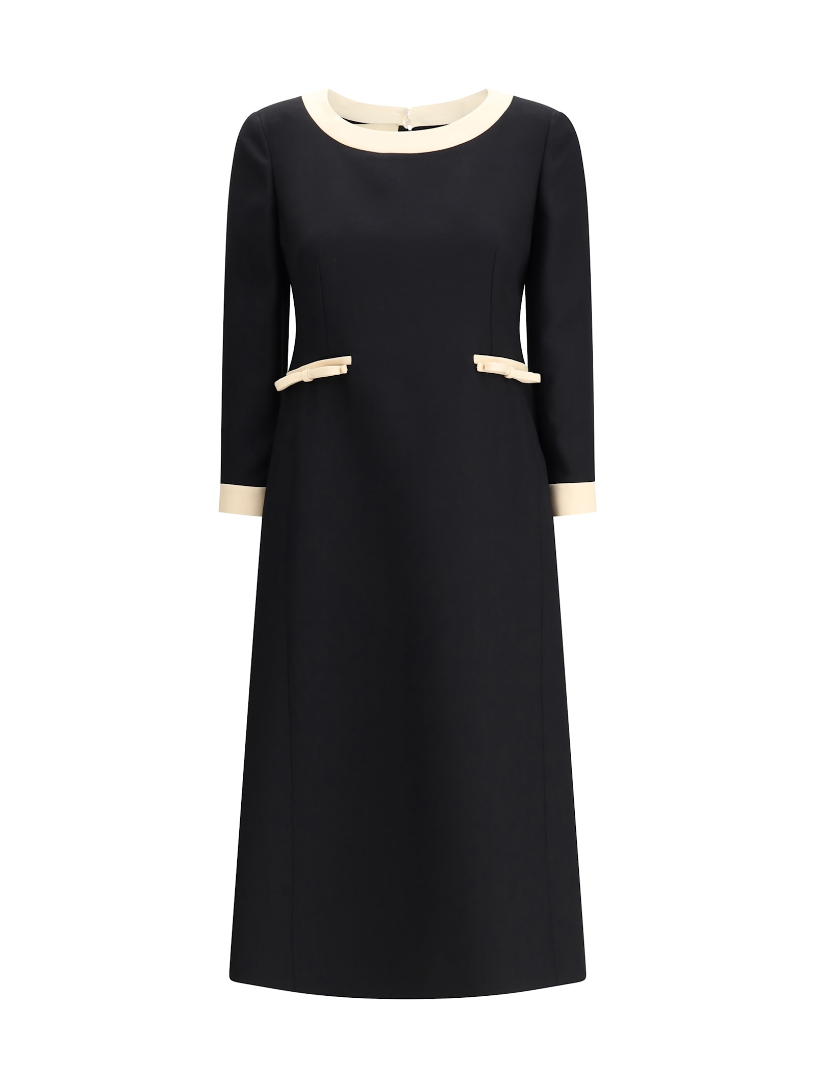 Valentino Wool Dress With Bow