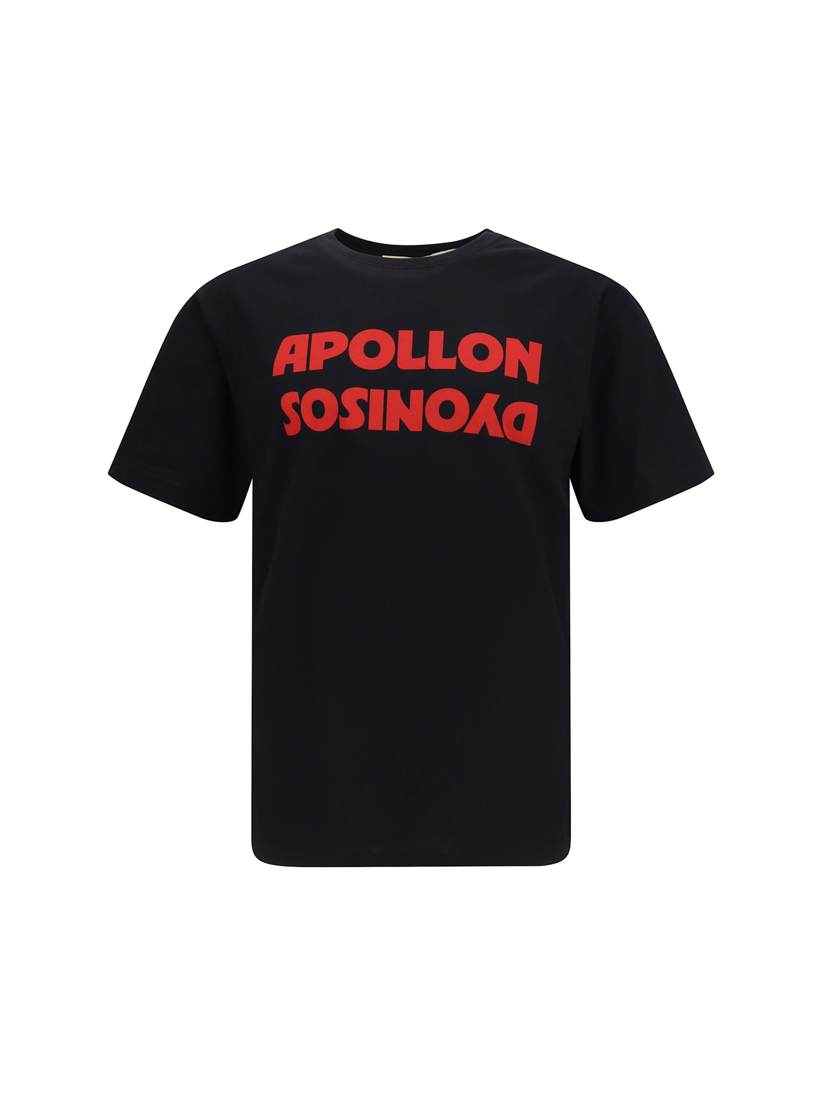 Valentino Cotton T-shirt Wuth Apollon Dyonisos Graphic Print