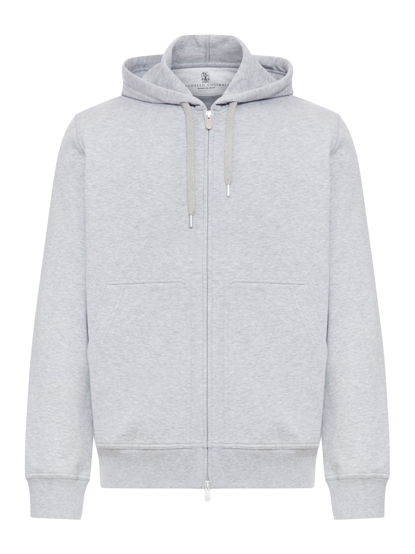 ZIP-UP HOODIE - Brunello Cucinelli - Man