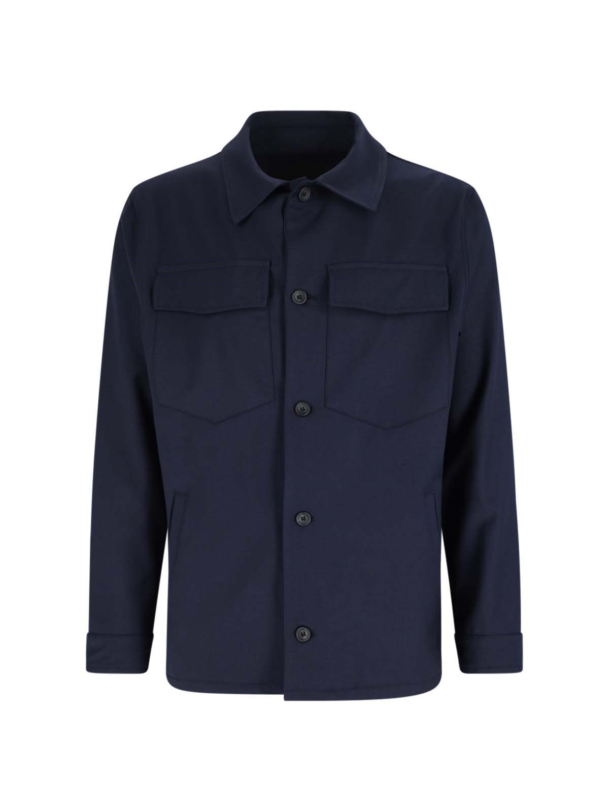 White Sand Wool Blend Shirt