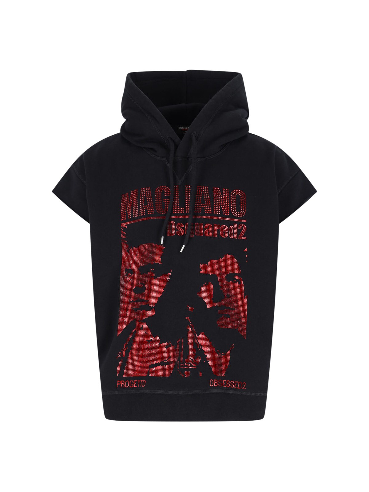 DSquared2 X Magliano 水钻卫衣