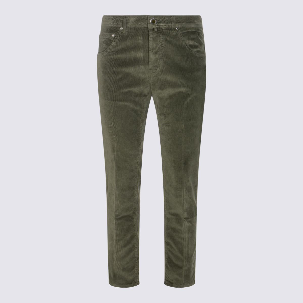 Jacob Cohen Pantaloni Verde