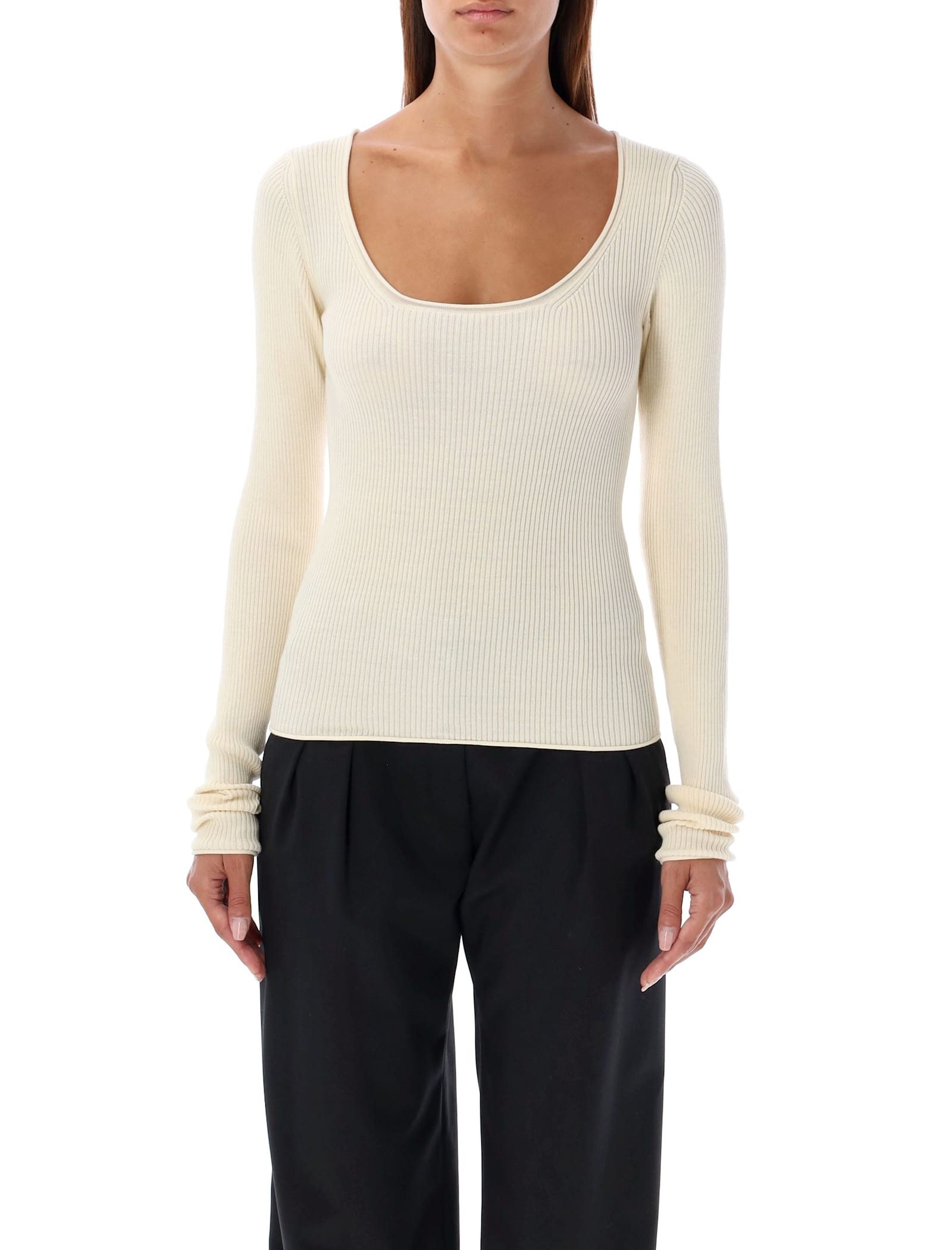 Rhea Costa Scoop Neck Sweater