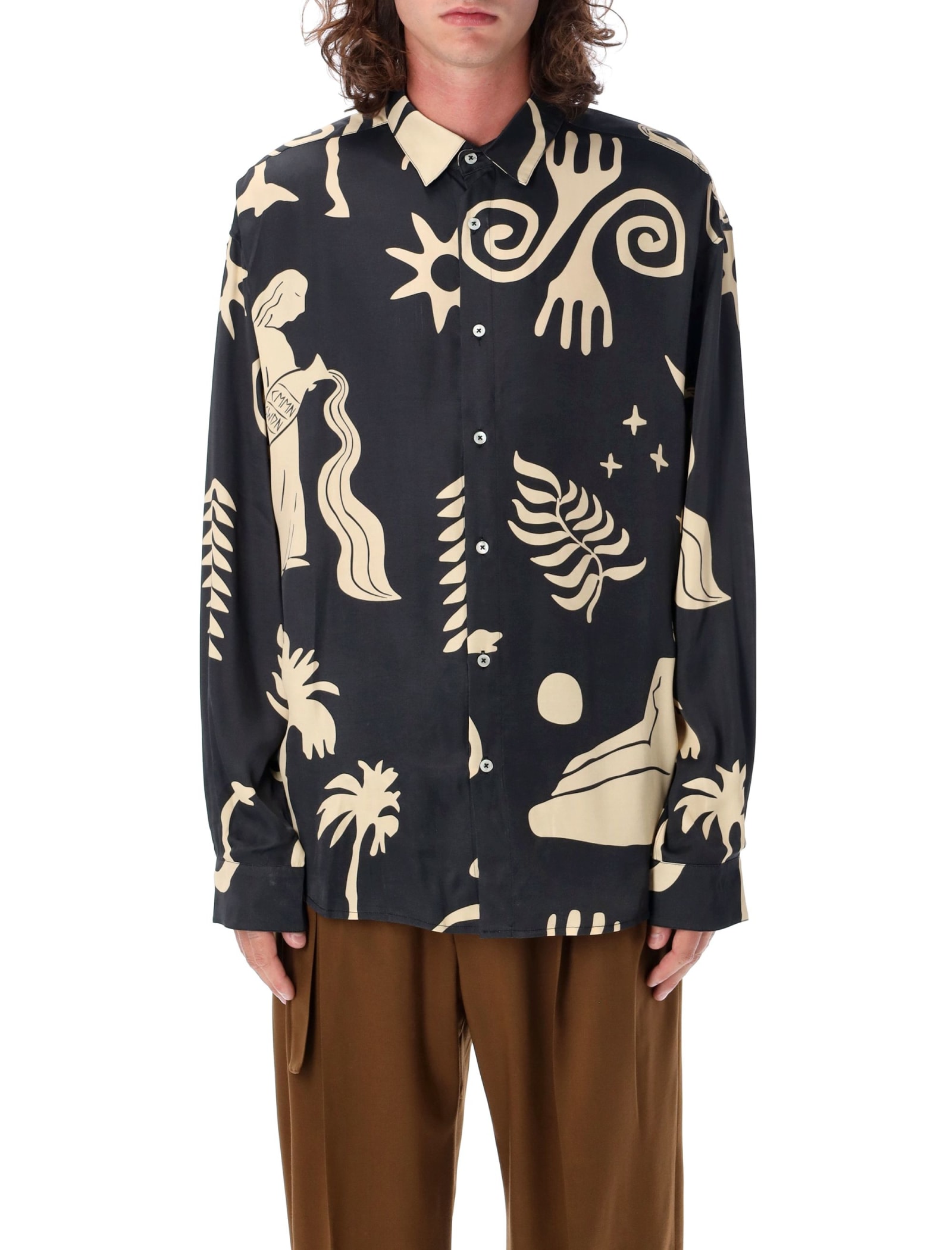 CMMN SWDN Jack Print Shirt